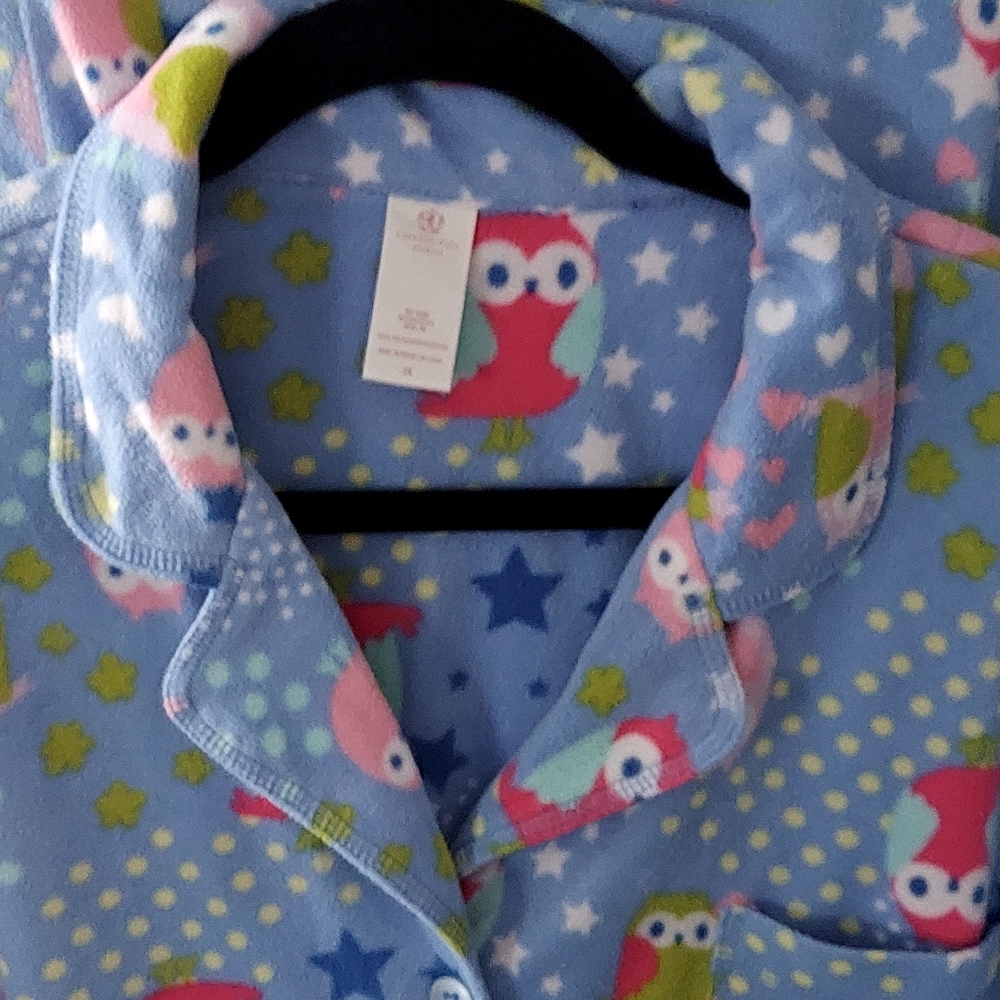 Women's Soft Fleece Pajamas - Picture 3 of 10